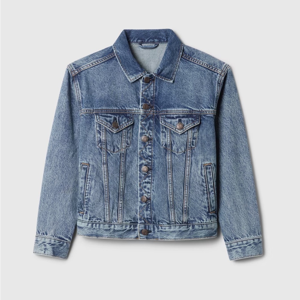 Kids Gap Cotton Icon Denim Jacket